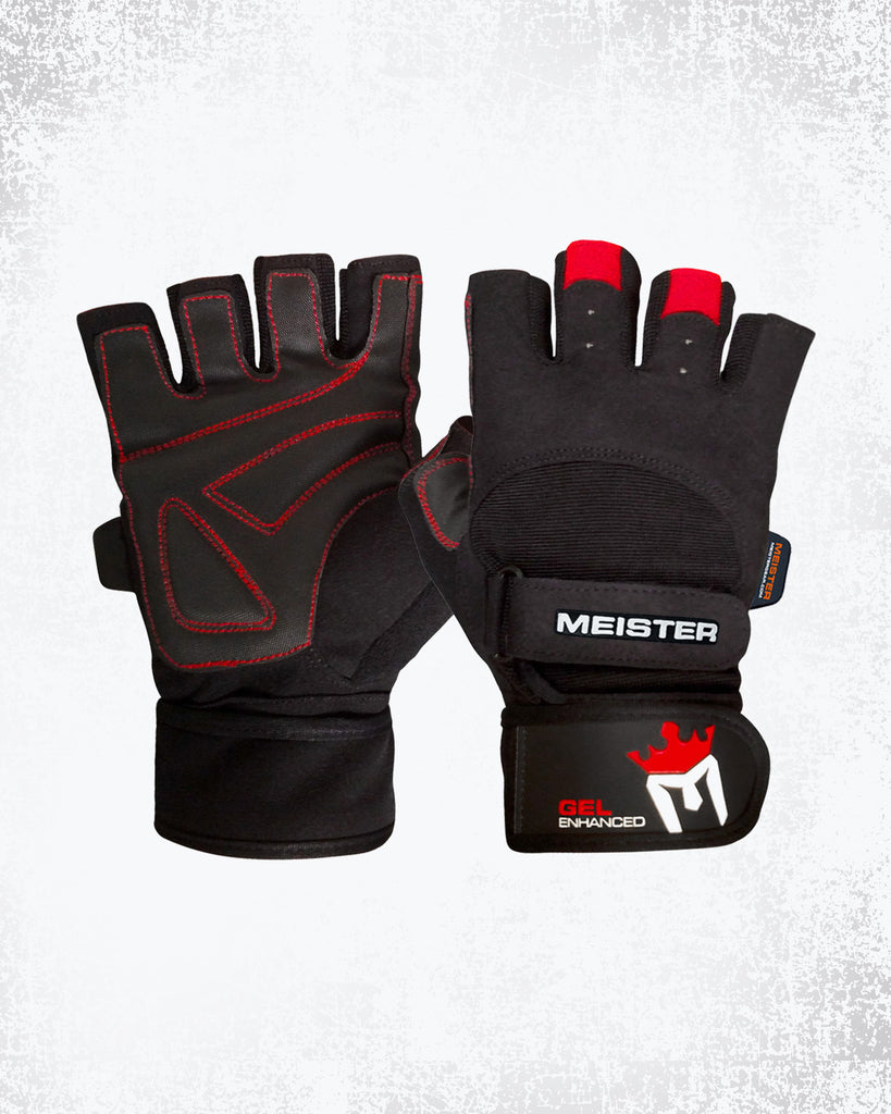 Wrist Wrap Weight Lifting Gloves